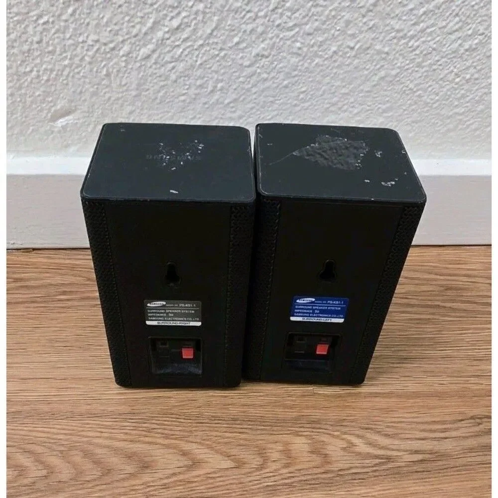 Samsung PS-KS1-1 Surround Satellite Speakers Left & Right Pair Speakers Only